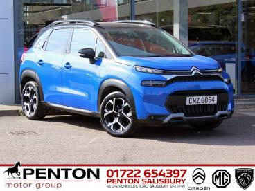 SPOTICAR Citroën C3 Aircross 1.2 Puretech Shine Plus Eat6 Euro 6 (s/s) 5dr Used Car - Suv Petrol Blue - Salisbury - 1200589390_1