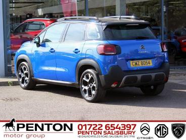 SPOTICAR Citroën C3 Aircross 1.2 Puretech Shine Plus Eat6 Euro 6 (s/s) 5dr Used Car - Suv Petrol Blue - Salisbury - 1200589390_5