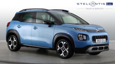 SPOTICAR Citroën C3 Aircross 1.2 Puretech Flair Euro 6 (s/s) 5dr Used Car - Suv Petrol Blue - Coventry - 1200592174_1