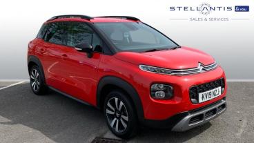 SPOTICAR Citroën C3 Aircross 1.2 Puretech Feel Euro 6 5dr Used Car - Suv Petrol Red - Newport - 1200593089_1