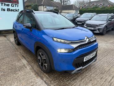 SPOTICAR Citroën C3 Aircross 1.2 Puretech Shine Plus Eat6 Euro 6 (s/s) 5dr Used Car - Suv Petrol Blue - Maidstone - 1200594261_1