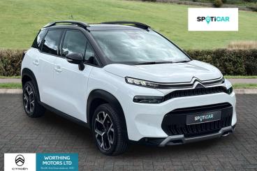 SPOTICAR Citroën C3 Aircross 1.2 Puretech Shine Plus Eat6 Euro 6 (s/s) 5dr Used Car - Suv Petrol White - Worthing - 1200602130_1