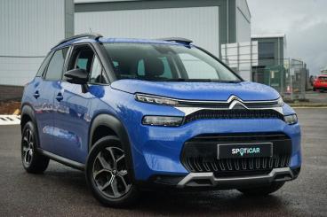 SPOTICAR Citroën C3 Aircross 1.2 Puretech Plus Eat6 Euro 6 (s/s) 5dr Used Car - Suv Petrol Blue - Bromsgrove - 1200602998_1