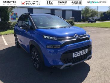 SPOTICAR Citroën C3 Aircross 1.2 Puretech Shine Plus Euro 6 (s/s) 5dr Used Car - Suv Petrol Blue - Bridgend - 1200603239_1