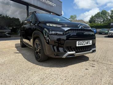 SPOTICAR Citroën C3 Aircross 1.2 Puretech Shine Plus Eat6 Euro 6 (s/s) 5dr Used Car - Suv Petrol Black - Hastings - 1200606838_1