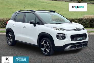 SPOTICAR Citroën C3 Aircross 1.2 Puretech Shine Plus Eat6 Euro 6 (s/s) 5dr Used Car - Suv Petrol White - Worthing - 1200607941_1