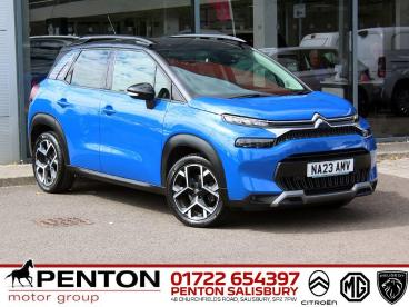 SPOTICAR Citroën C3 Aircross 1.2 Puretech Shine Plus Euro 6 (s/s) 5dr Used Car - Suv Petrol Blue - Salisbury - 1200608509_1
