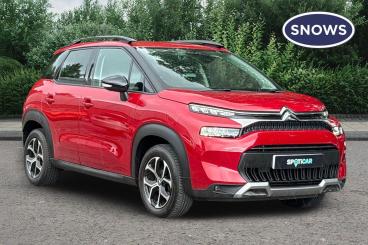 SPOTICAR Citroën C3 Aircross 1.2 Puretech Shine Euro 6 (s/s) 5dr Used Car - Suv Petrol Red - Basingstoke - 1200608608_1