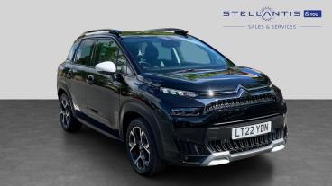 SPOTICAR Citroën C3 Aircross 1.2 Puretech Shine Plus Eat6 Euro 6 (s/s) 5dr Used Car - Suv Petrol Black - Walton On Thames - 1200608689_1