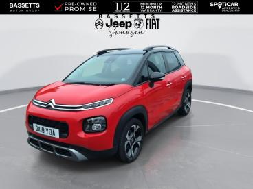 SPOTICAR Citroën C3 Aircross 1.2 Puretech Flair Euro 6 (s/s) 5dr Used Car - Suv Petrol Red - Swansea - 1200611575_3