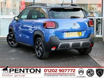 SPOTICAR Citroën C3 Aircross 1.2 Puretech Max Eat6 Euro 6 (s/s) 5dr Used Car - Suv Petrol Blue - Christchurch - 1200616052_4