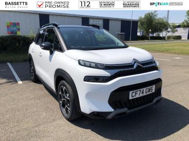 SPOTICAR Citroën C3 Aircross 1.2 Puretech Max Euro 6 (s/s) 5dr Used Car - Suv Petrol White - Bridgend - 1200616530_1