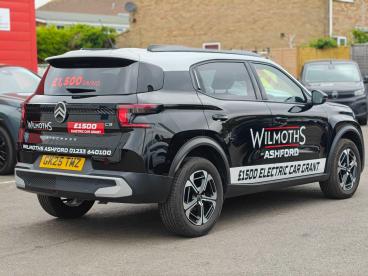 SPOTICAR Citroën C3 Aircross 1.2 Hybrid Max E-dsc Euro 6 (s/s) 5dr Used Car - Suv Hybrid Black - Ashford - 1200617092_3