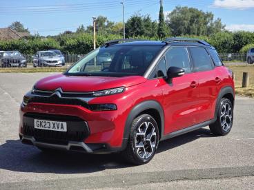 SPOTICAR Citroën C3 Aircross 1.2 Puretech Shine Plus Euro 6 (s/s) 5dr Used Car - Suv Petrol Red - Maidstone - 1200620688_1