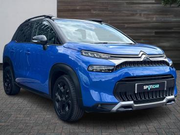 SPOTICAR Citroën C3 Aircross 1.2 Puretech Shine Plus Eat6 Euro 6 (s/s) 5dr Used Car - Suv Petrol Blue - Swindon - 1200623396_1
