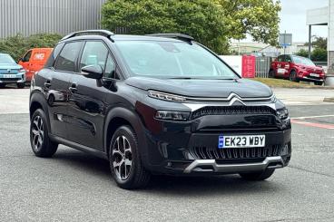SPOTICAR Citroën C3 Aircross 1.2 Puretech Shine Eat6 Euro 6 (s/s) 5dr Used Car - Suv Petrol Black - Fareham - 1200623743_1