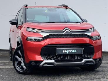 SPOTICAR Citroën C3 Aircross 1.2 Puretech Shine Eat6 Euro 6 (s/s) 5dr Used Car - Suv Petrol Red - Blackburn - 1200637771_1