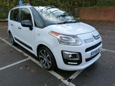 SPOTICAR Citroën C3 Picasso 1.2 Puretech Platinum Euro 6 5dr Used Car - Mpv Petrol White - Uckfield - 1200562643_1