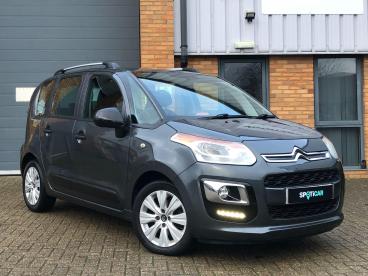 SPOTICAR Citroën C3 Picasso 1.2 Puretech Edition Euro 6 5dr Used Car - Mpv Petrol Grey - Fareham - 1200569942_1