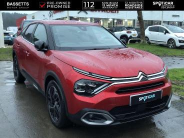 SPOTICAR Citroën C4 1.2 Puretech Shine Plus Eat8 Euro 6 (s/s) 5dr Used Car - Hatchback Petrol Red - Bridgend - 1200553910_1