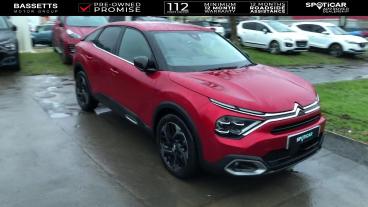 SPOTICAR Citroën C4 1.2 Puretech Shine Plus Eat8 Euro 6 (s/s) 5dr Used Car - Hatchback Petrol Red - Bridgend - 1200553910_2