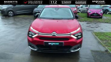 SPOTICAR Citroën C4 1.2 Puretech Shine Plus Eat8 Euro 6 (s/s) 5dr Used Car - Hatchback Petrol Red - Bridgend - 1200553910_3