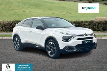 SPOTICAR Citroën C4 1.2 Puretech Shine Euro 6 (s/s) 5dr Used Car - Hatchback Petrol White - Worthing - 1200554685_1