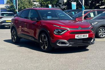 SPOTICAR Citroën C4 1.2 Puretech Shine Plus Eat8 Euro 6 (s/s) 5dr Used Car - Hatchback Petrol Red - Plymouth - 1200616887_1