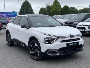 SPOTICAR Citroën C4 1.5 Bluehdi Shine Plus Eat8 Euro 6 (s/s) 5dr Used Car - Hatchback Diesel White - Eglinton - 1200622745_1
