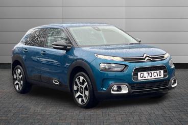 SPOTICAR Citroën C4 Cactus 1.2 Puretech Gpf Flair Euro 6 (s/s) 5dr Used Car - Hatchback Petrol Blue - Peterborough - 1200557358_1