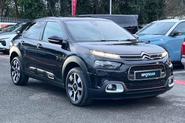 SPOTICAR Citroën C4 Cactus 1.2 Puretech Gpf Flair Euro 6 (s/s) 5dr Used Car - Hatchback Petrol Black - Plymouth - 1200568181_1