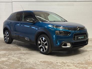 SPOTICAR Citroën C4 Cactus 1.2 Puretech Gpf Flair Euro 6 (s/s) 5dr Used Car - Hatchback Petrol Blue - Carlisle - 1200583824_1