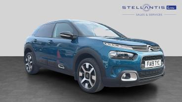SPOTICAR Citroën C4 Cactus 1.5 Bluehdi Flair Eat6 Euro 6 (s/s) 5dr Used Car - Hatchback Diesel Blue - Leicester - 1200585411_1