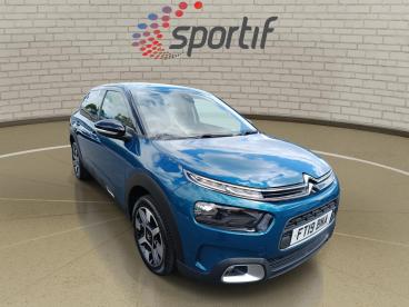 SPOTICAR Citroën C4 Cactus 1.2 Puretech Gpf Flair Euro 6 (s/s) 5dr Used Car - Hatchback Petrol Blue - Aylesbury - 1200602610_1
