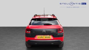 SPOTICAR Citroën C4 Cactus 1.2 Puretech Flair Edition Etg5 Euro 6 (s/s) 5dr Used Car - Hatchback Petrol Red - Sheffield - 1200610751_4
