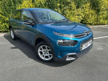 SPOTICAR Citroën C4 Cactus 1.2 Puretech Gpf Feel Euro 6 (s/s) 5dr Used Car - Hatchback Petrol Blue - Llangefni - 1200613302_1