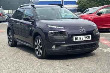 SPOTICAR Citroën C4 Cactus 1.2 Puretech Flair Euro 6 5dr (euro 6) Used Car - Hatchback Petrol Purple - Plymouth - 1200616669_1