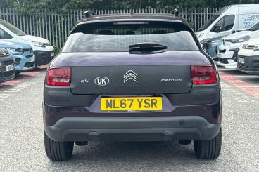 SPOTICAR Citroën C4 Cactus 1.2 Puretech Flair Euro 6 5dr (euro 6) Used Car - Hatchback Petrol Purple - Plymouth - 1200616669_5