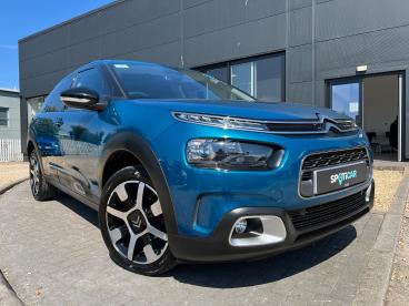 SPOTICAR Citroën C4 Cactus 1.2 Puretech Gpf Flair Euro 6 (s/s) 5dr Used Car - Hatchback Petrol Blue - Ryde - 1200616816_1