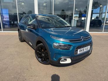 SPOTICAR Citroën C4 Cactus 1.2 Puretech Flair Euro 6 (s/s) 5dr Used Car - Hatchback Petrol Blue - Boston - 1200621629_1
