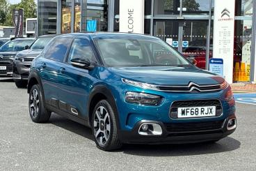 SPOTICAR Citroën C4 Cactus 1.2 Puretech Gpf Flair Euro 6 (s/s) 5dr Used Car - Hatchback Petrol Blue - Exeter - 1200624336_1