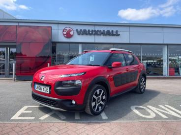 SPOTICAR Citroën C4 Cactus 1.2 Puretech Rip Curl Euro 6 (s/s) 5dr Used Car - Hatchback Petrol Red - Melton Mowbray - 1200634272_1