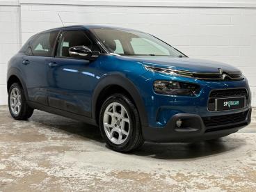 SPOTICAR Citroën C4 Cactus 1.2 Puretech Feel Euro 6 (s/s) 5dr Used Car - Hatchback Petrol Blue - Carlisle - 1200637189_1