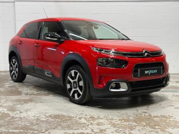 SPOTICAR Citroën C4 Cactus 1.2 Puretech Gpf Flair Euro 6 (s/s) 5dr Used Car - Hatchback Petrol Red - Carlisle - 1200637934_1