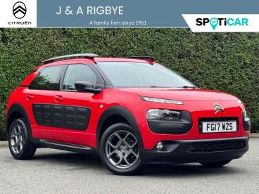 SPOTICAR Citroën C4 Cactus 1.2 Puretech Feel Euro 6 5dr (euro 6) Used Car - Hatchback Petrol Red - Chorley - 1200644541_1