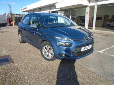 SPOTICAR Citroën C4 Picasso 1.6 Bluehdi Vtr+ Eat6 Euro 6 (s/s) 5dr Used Car - Mpv Diesel Blue - Southampton - 1200578949_1
