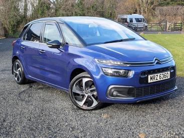 SPOTICAR Citroën C4 Picasso 2.0 Bluehdi Flair Eat6 Euro 6 (s/s) 5dr Used Car - Mpv Diesel Blue - County Antrim - 1200587213_1