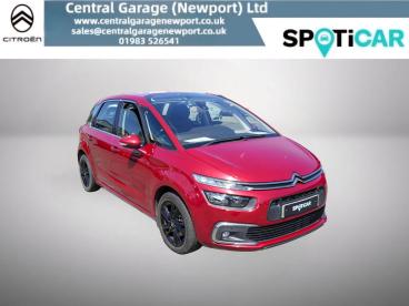 SPOTICAR Citroën C4 Picasso 1.6 Bluehdi Feel Euro 6 (s/s) 5dr Used Car - Mpv Diesel Red - Newport - 1200619941_2