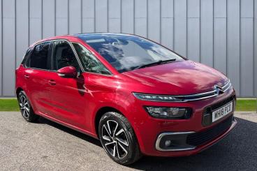 SPOTICAR Citroën C4 Picasso 1.2 Puretech Flair Euro 6 (s/s) 5dr Used Car - Mpv Petrol Red - Taunton - 1200631314_1