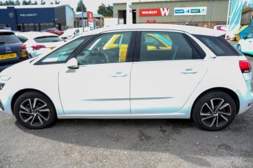 SPOTICAR Citroën C4 Picasso 1.6 Bluehdi Feel Eat6 Euro 6 (s/s) 5dr Used Car - Mpv Diesel White - Newport - 1200643981_5